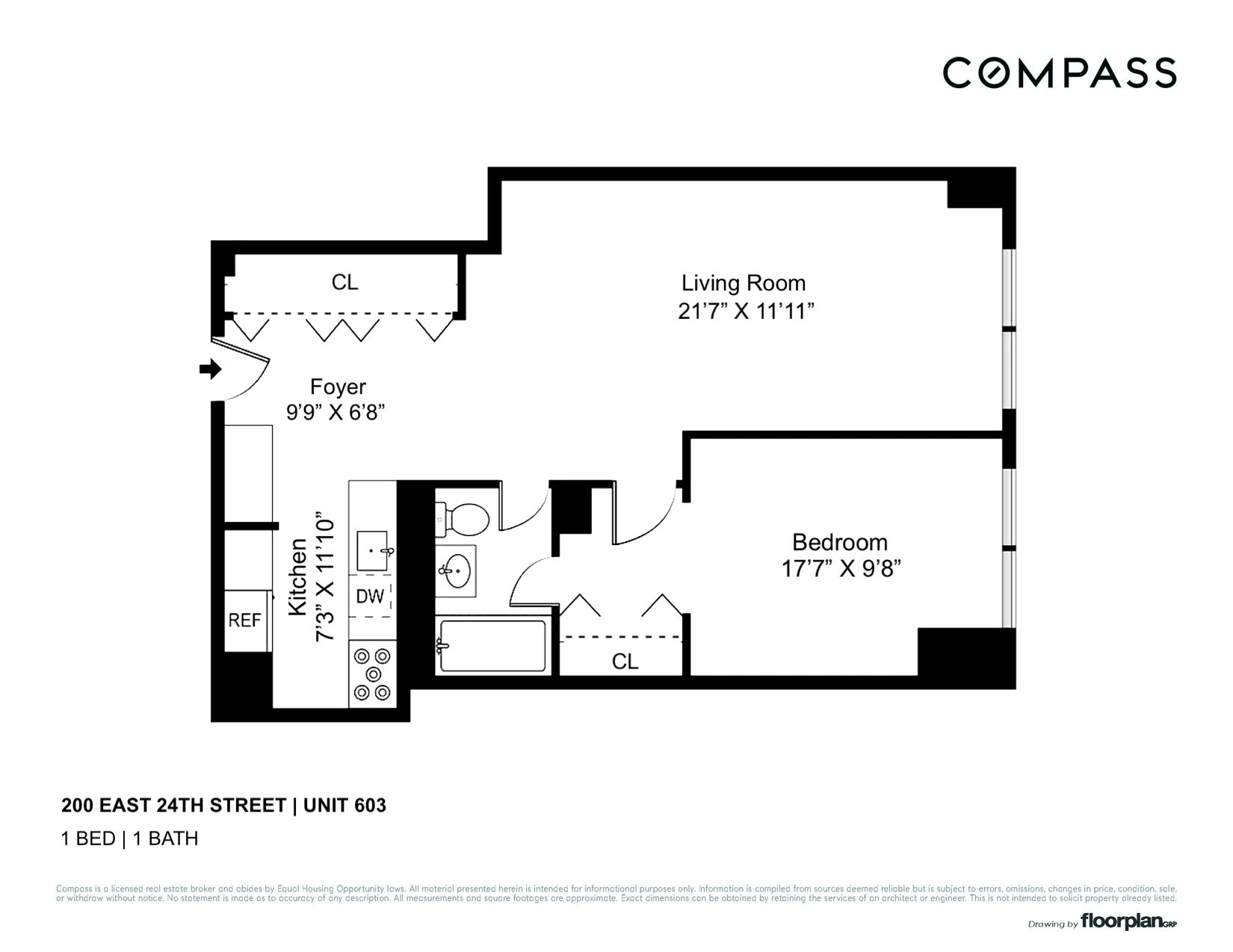 200 E 24th Street 603