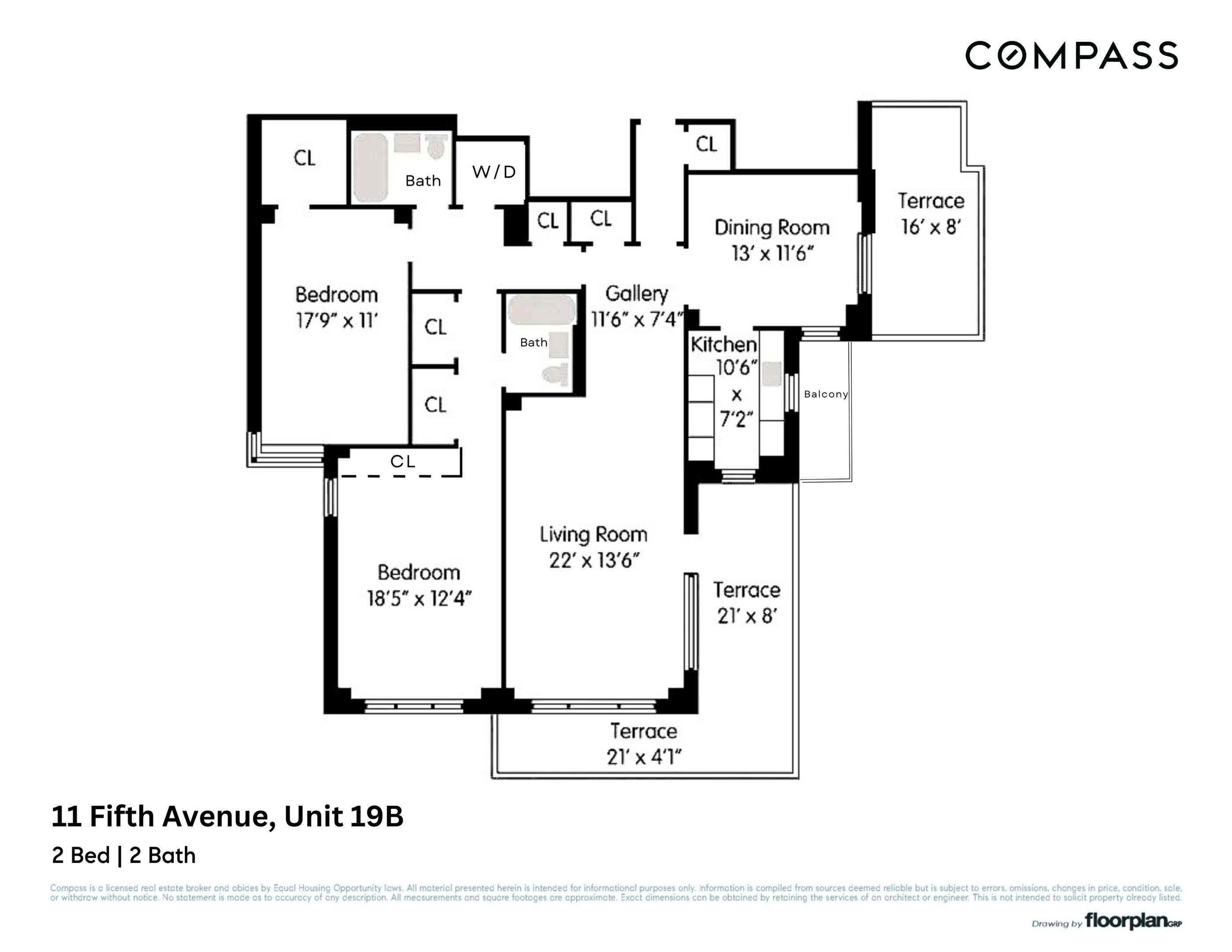 11 5th Avenue 19B