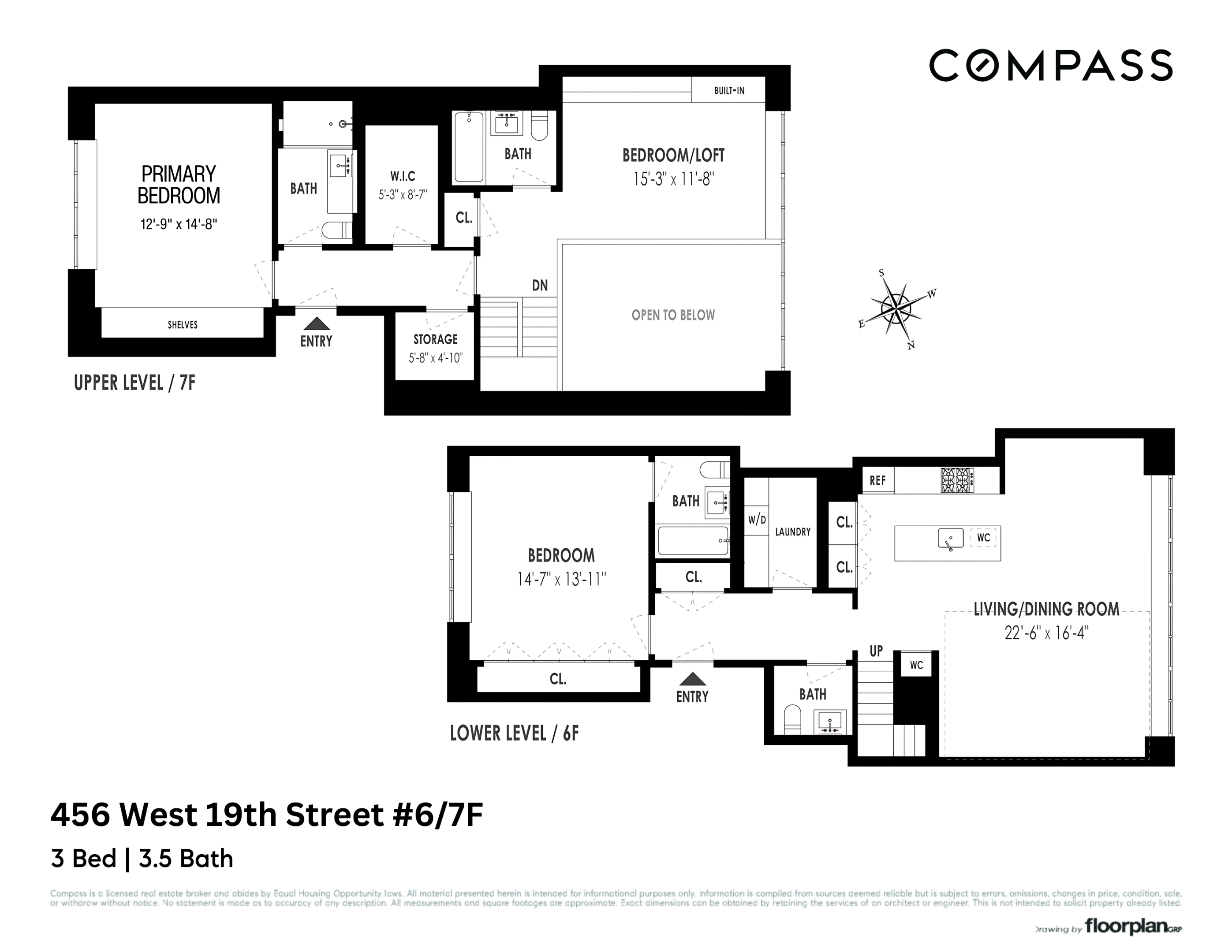 456 W 19th Street 6/7F