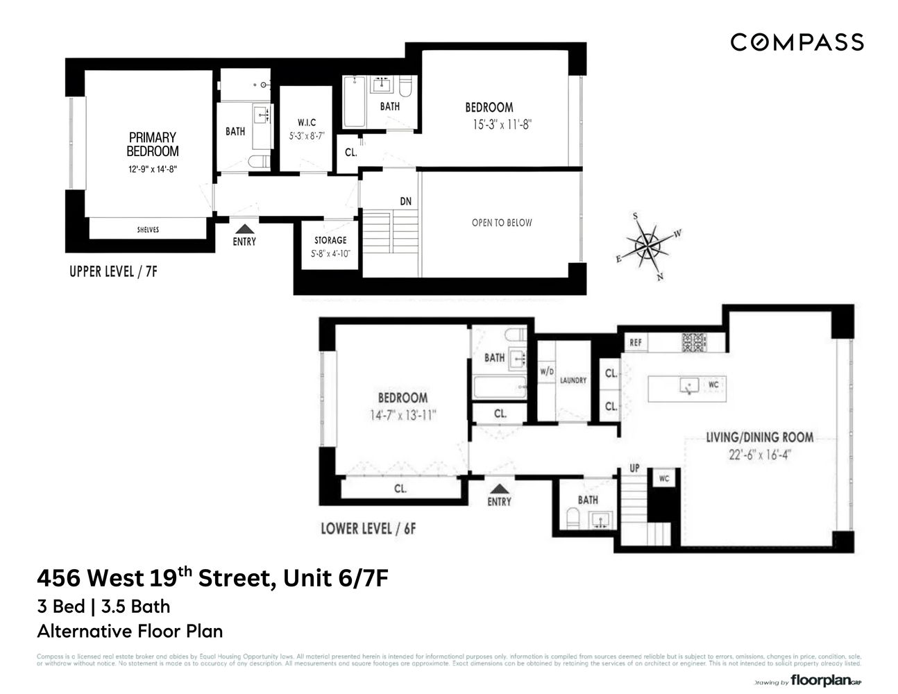 456 W 19th Street 6/7F