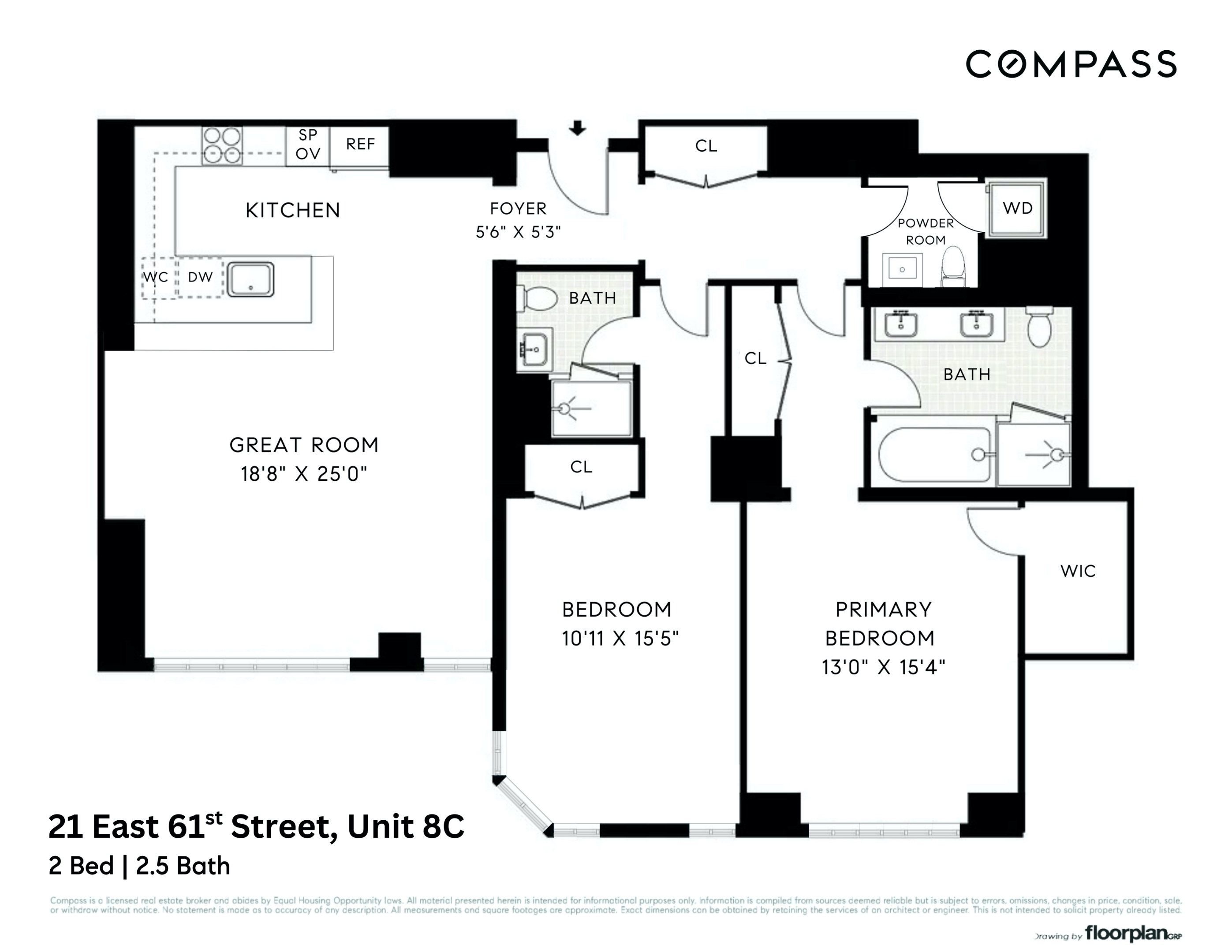 21 E 61st Street 8C