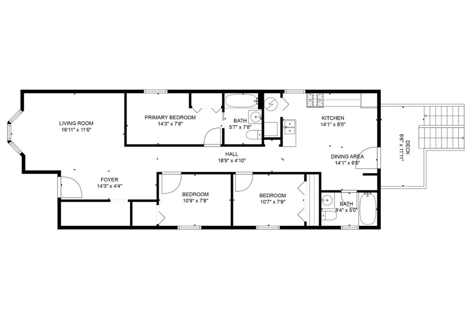 4608 S Evans Avenue Unit: 1