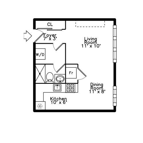 1533 N Wieland Street Unit: 4A