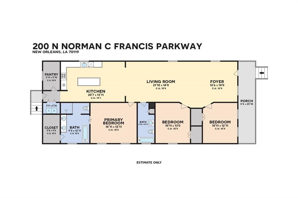 200 N NORMAN C FRANCIS Parkway