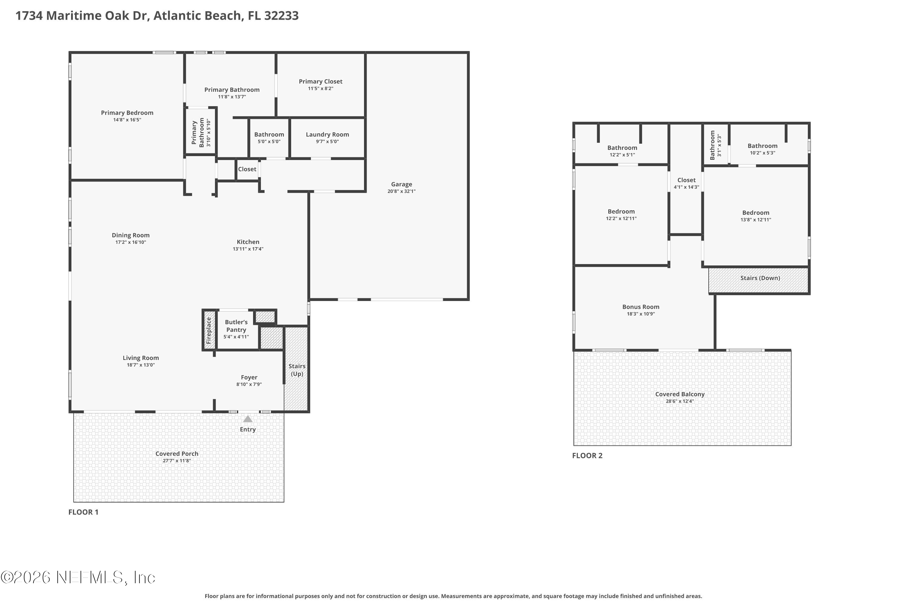 1734 MARITIME OAK Drive
