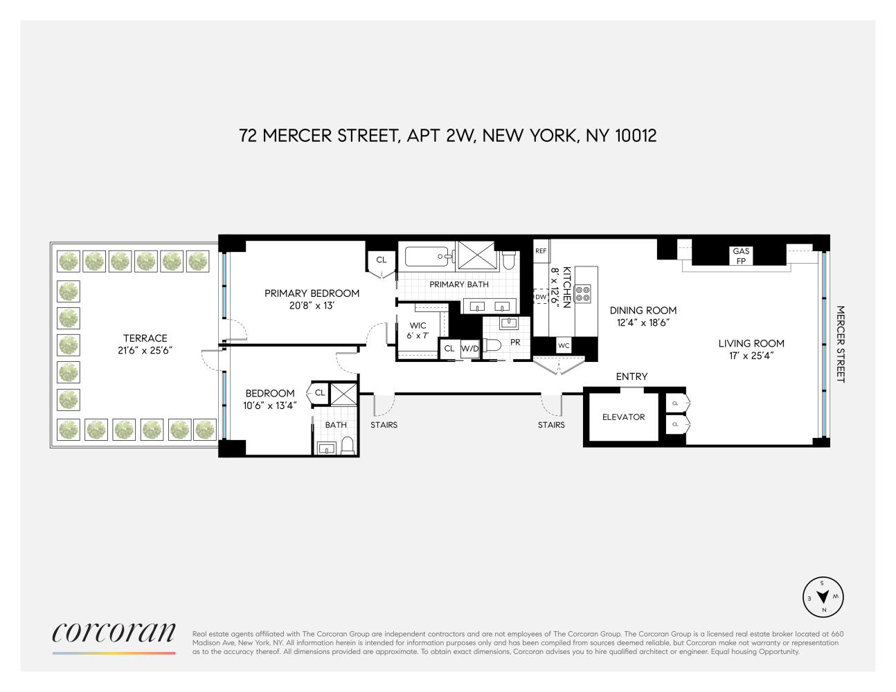 72 MERCER Street 2W