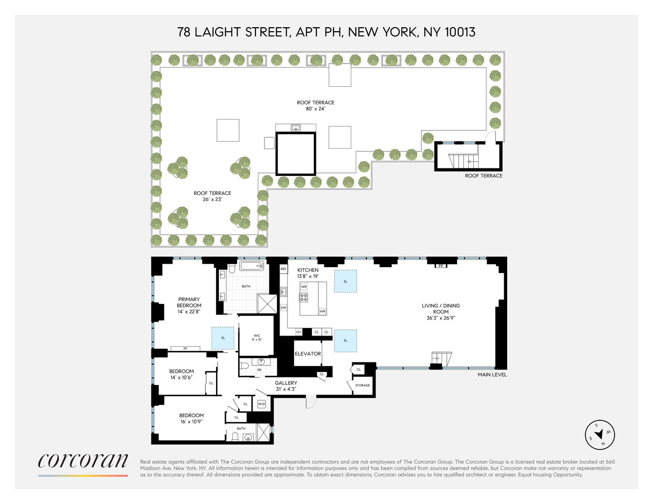 78 LAIGHT Street PENTHOUSE