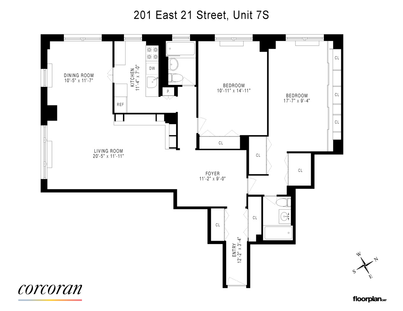 201 E 21ST Street 7S