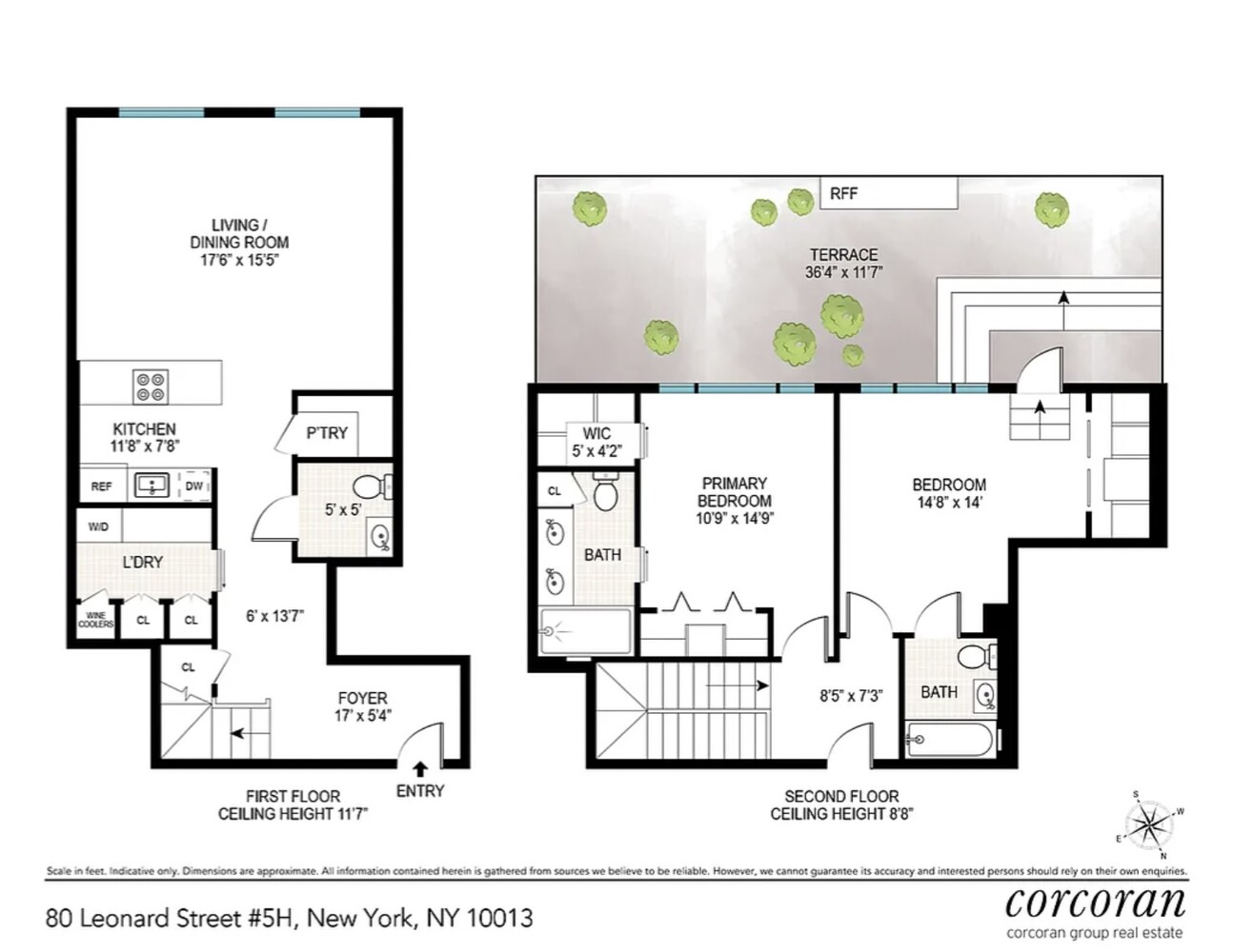 80 LEONARD Street 5H