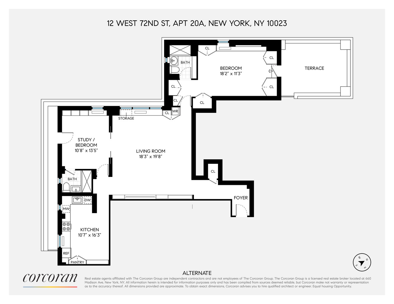 12 W 72ND Street 20A