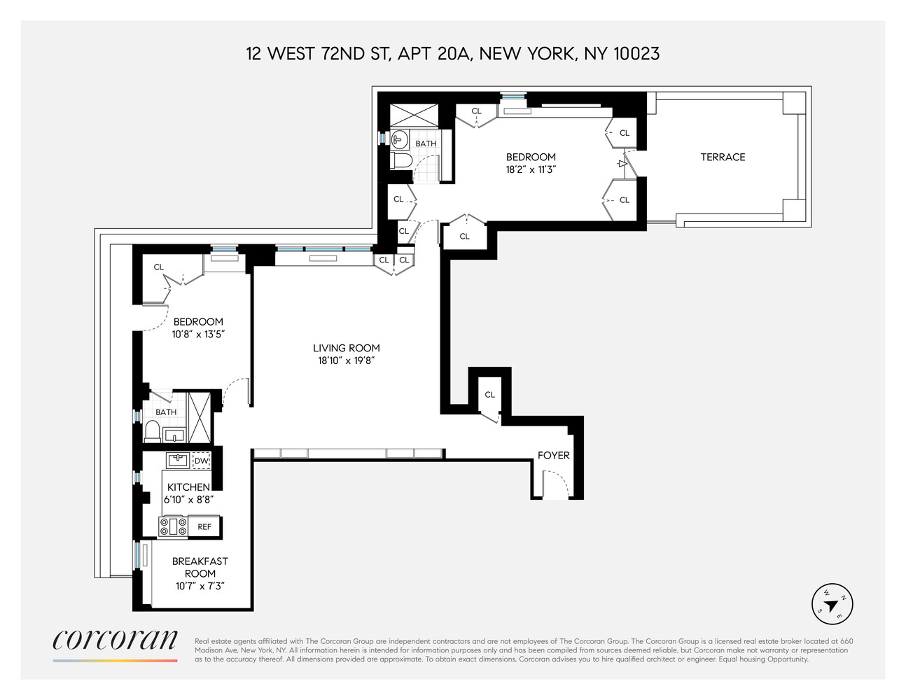 12 W 72ND Street 20A