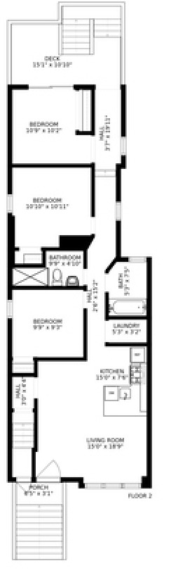 1040 N Wood Street Unit: 1