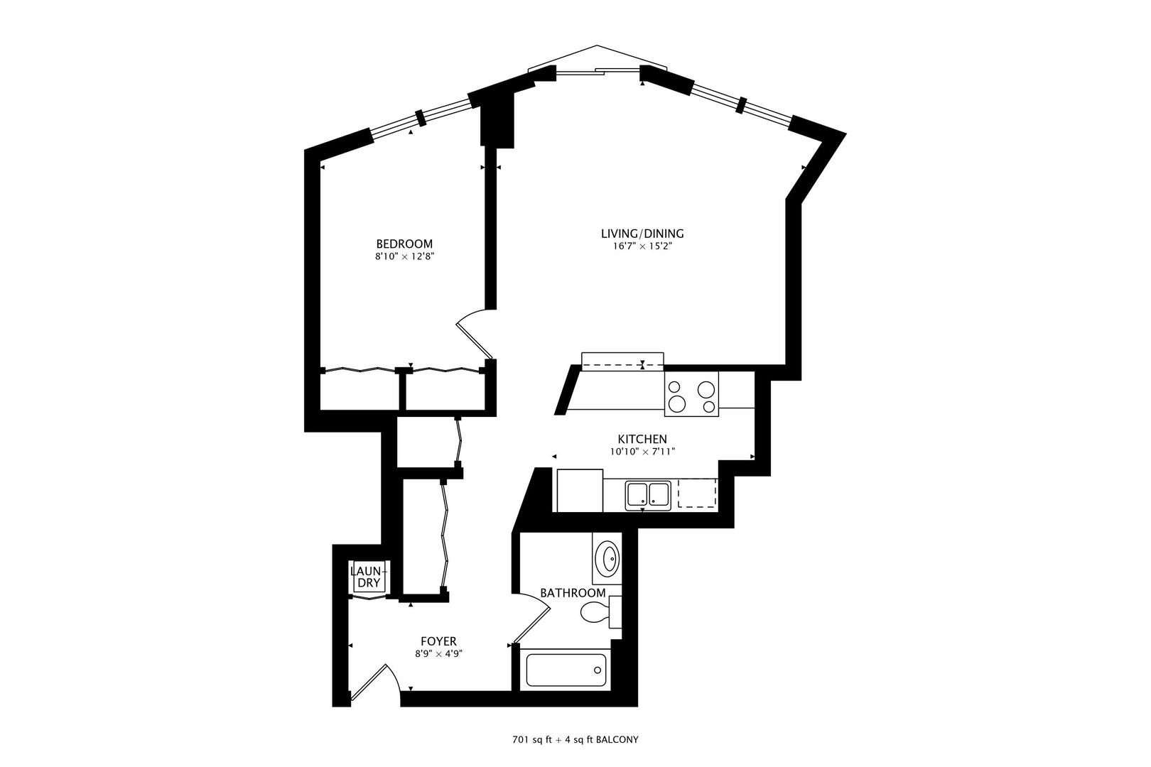 400 N LASALLE Drive Unit: 2212