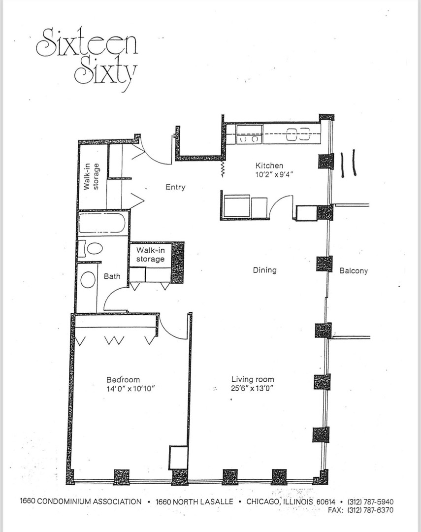1660 N LaSalle Drive Unit: 2711
