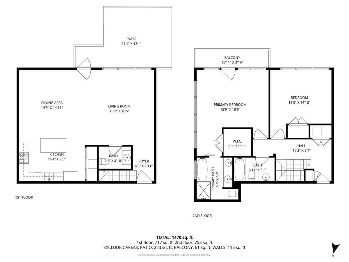 1137 N WOOD Street Unit: 1H