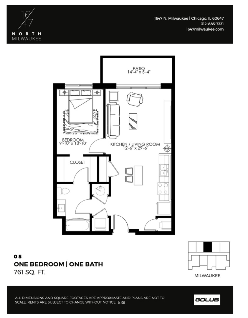 1647 N Milwaukee Avenue Unit: 405