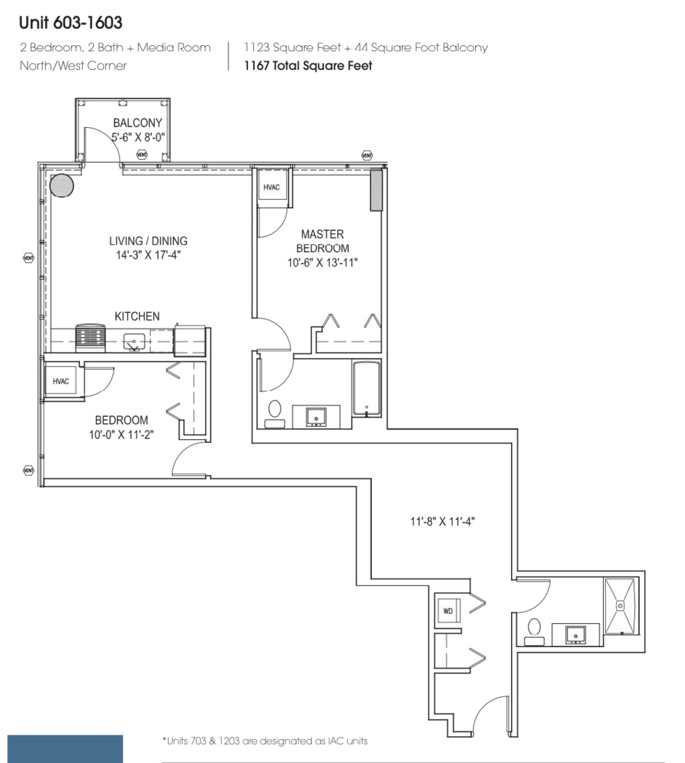 1345 S Wabash Avenue Unit: 1403