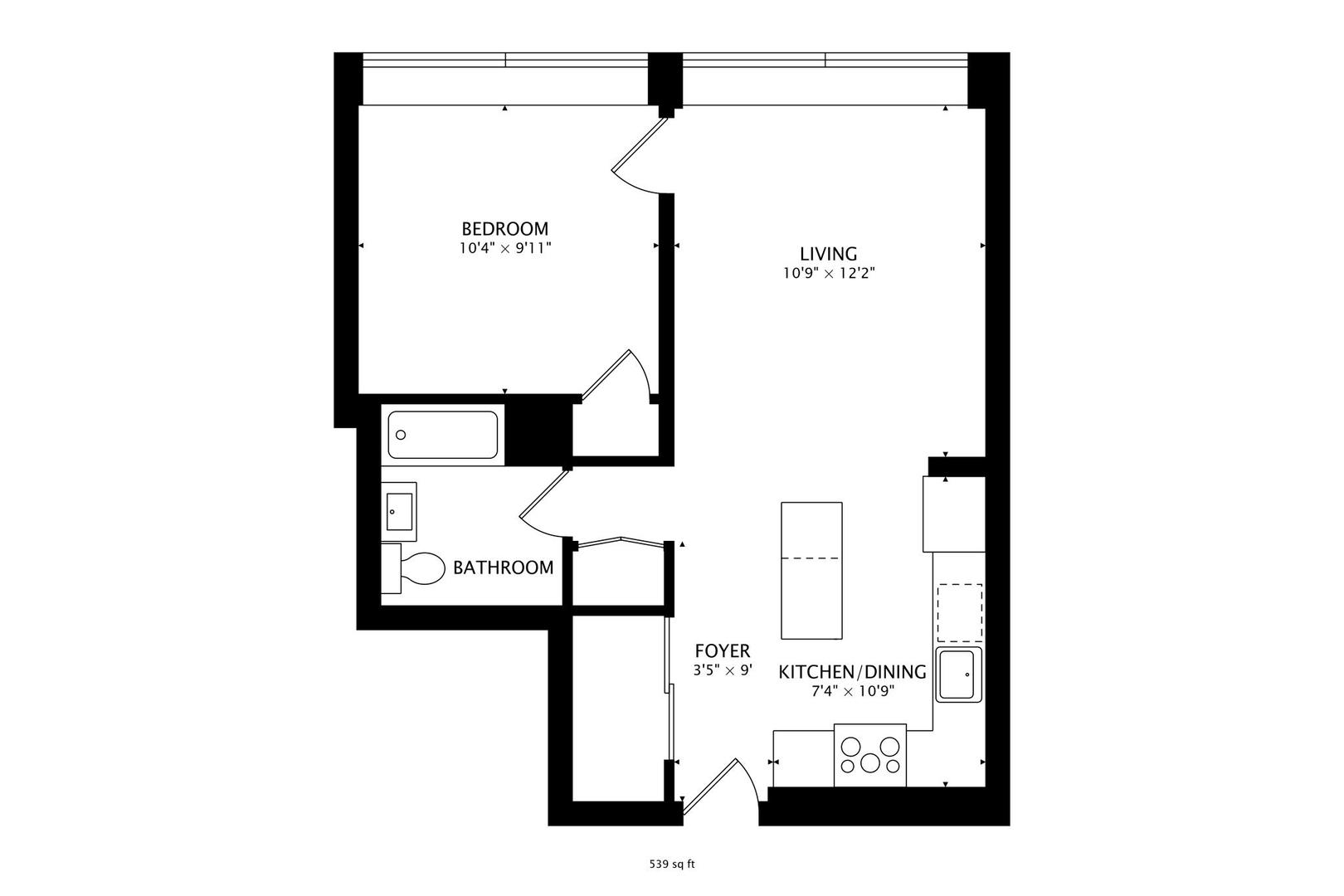 1460 N Sandburg Terrace Unit: 2809