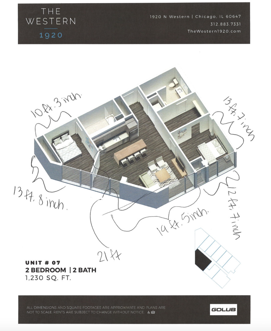 1920 N Milwaukee Avenue Unit: 607