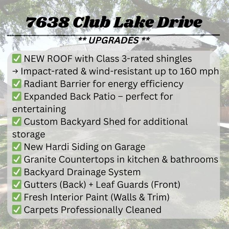 7638 Club Lake Drive