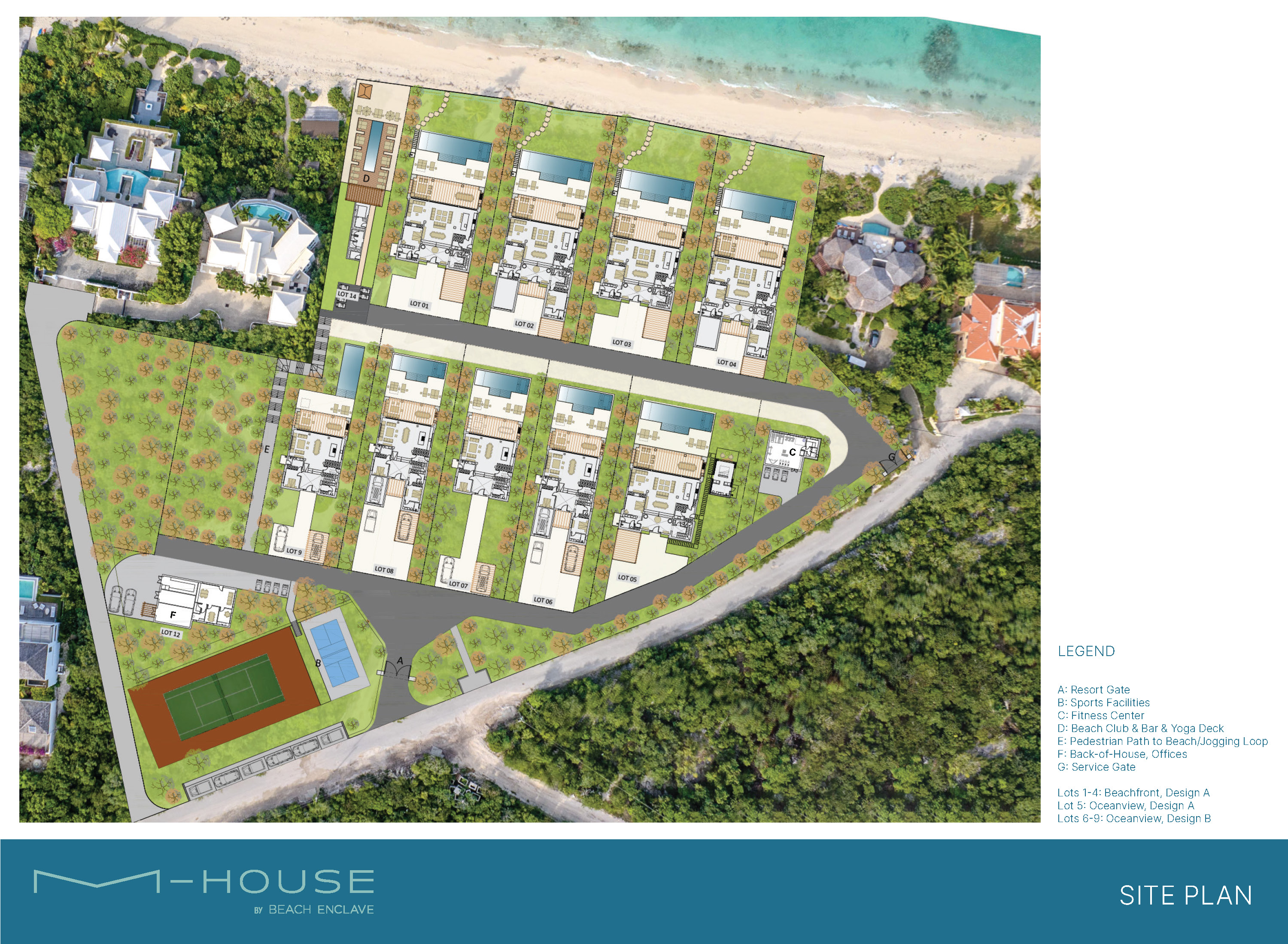 M-House by Beach Enclave Babalua Beachfront