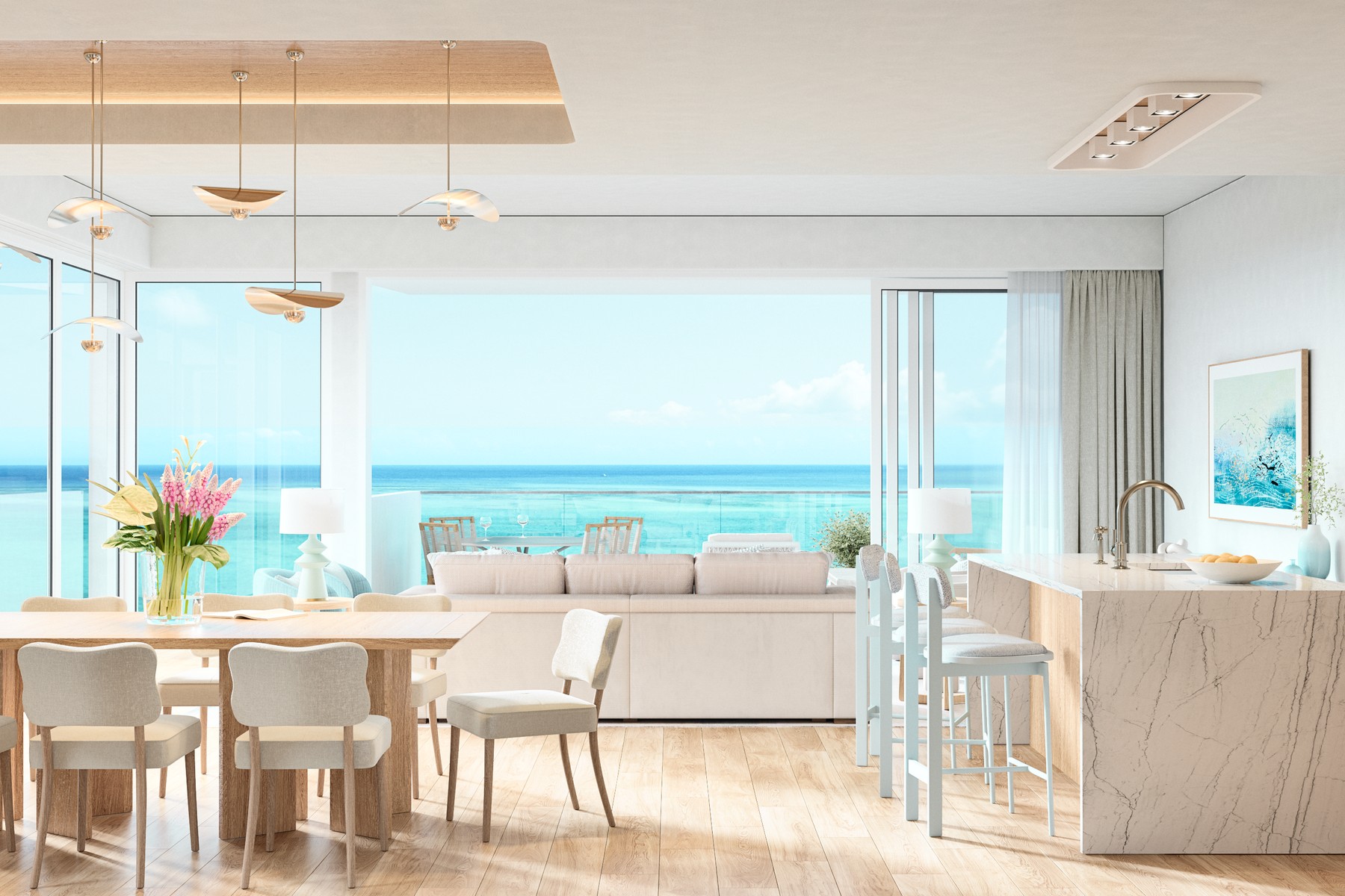 The Point - R109/110 2BR Beach Level with Plunge Pool