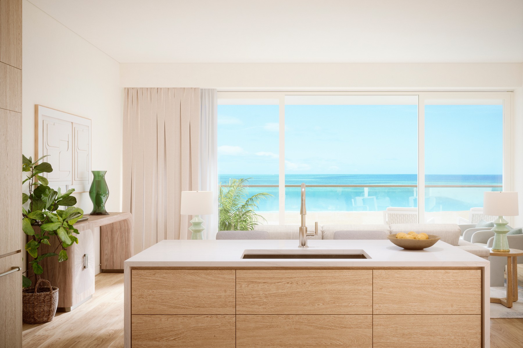 The Point - R109/110 2BR Beach Level with Plunge Pool