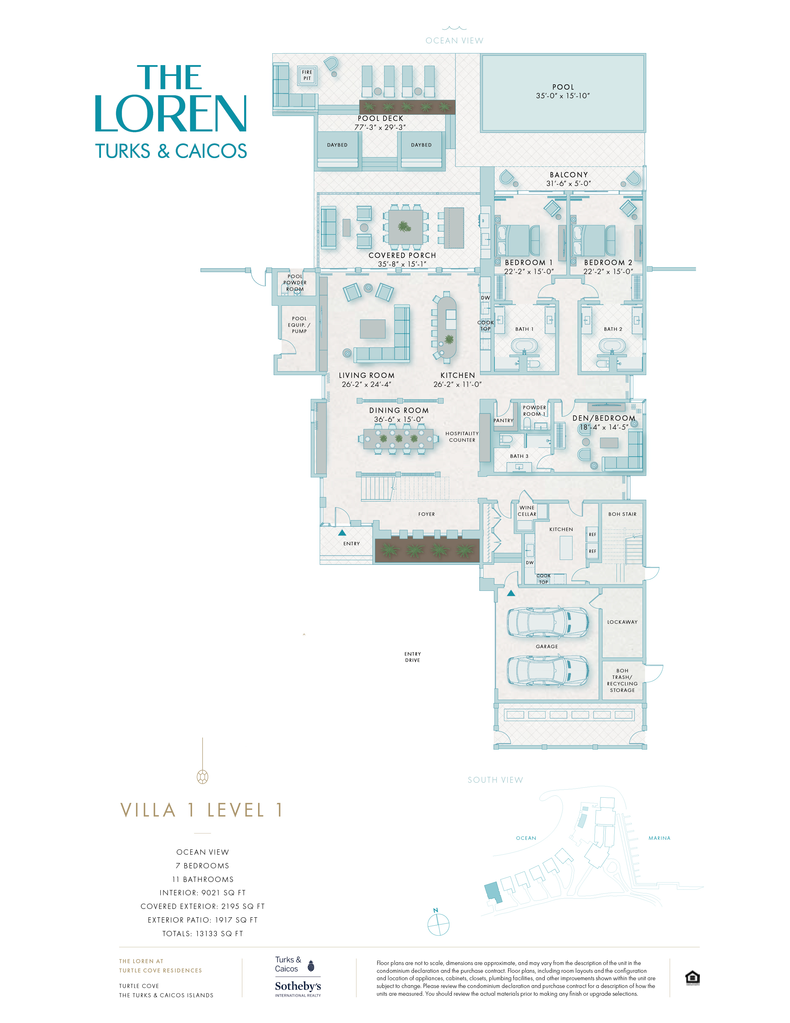 The Loren At Turtle Cove Villa 1