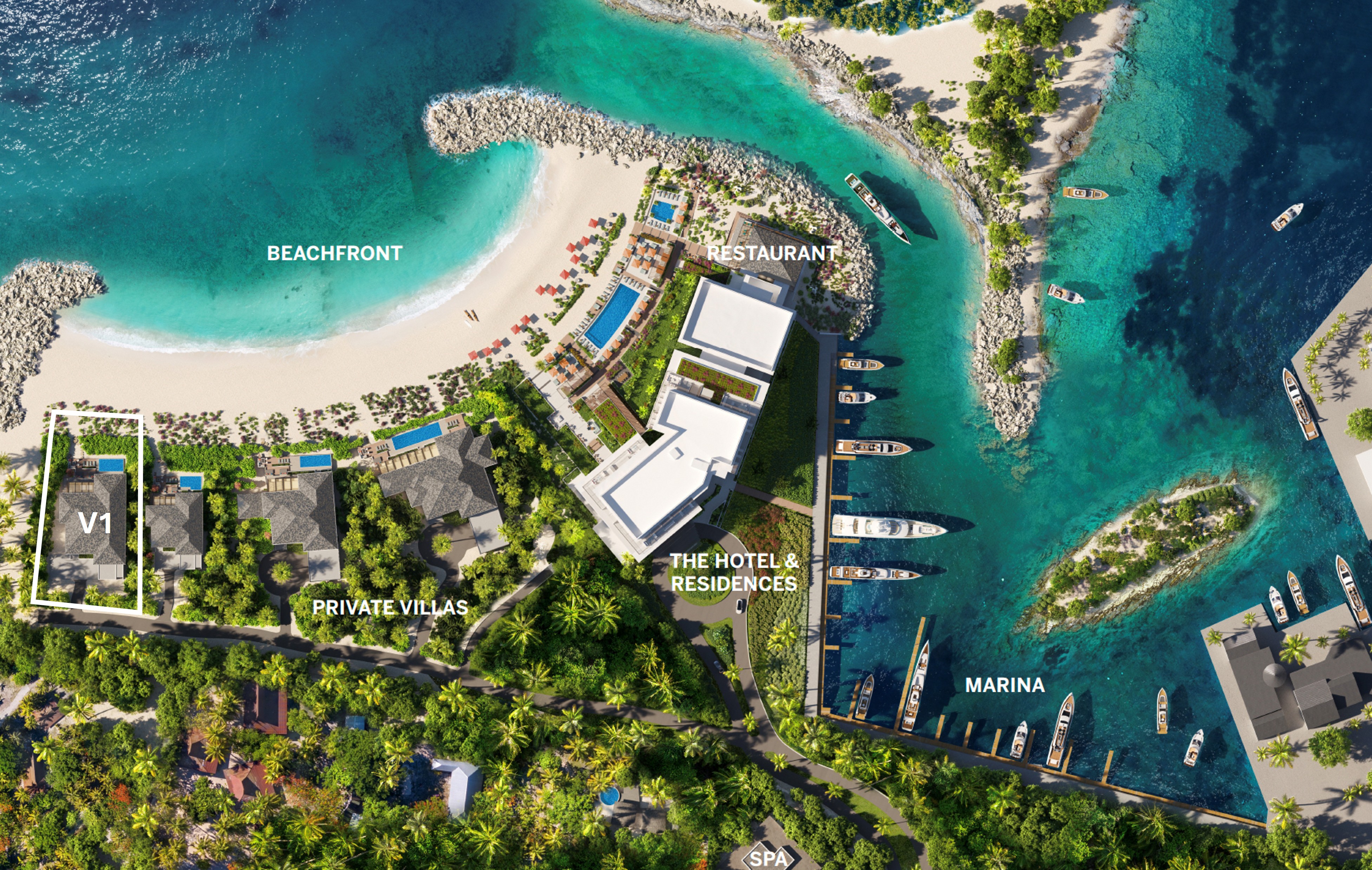 The Loren At Turtle Cove Villa 1