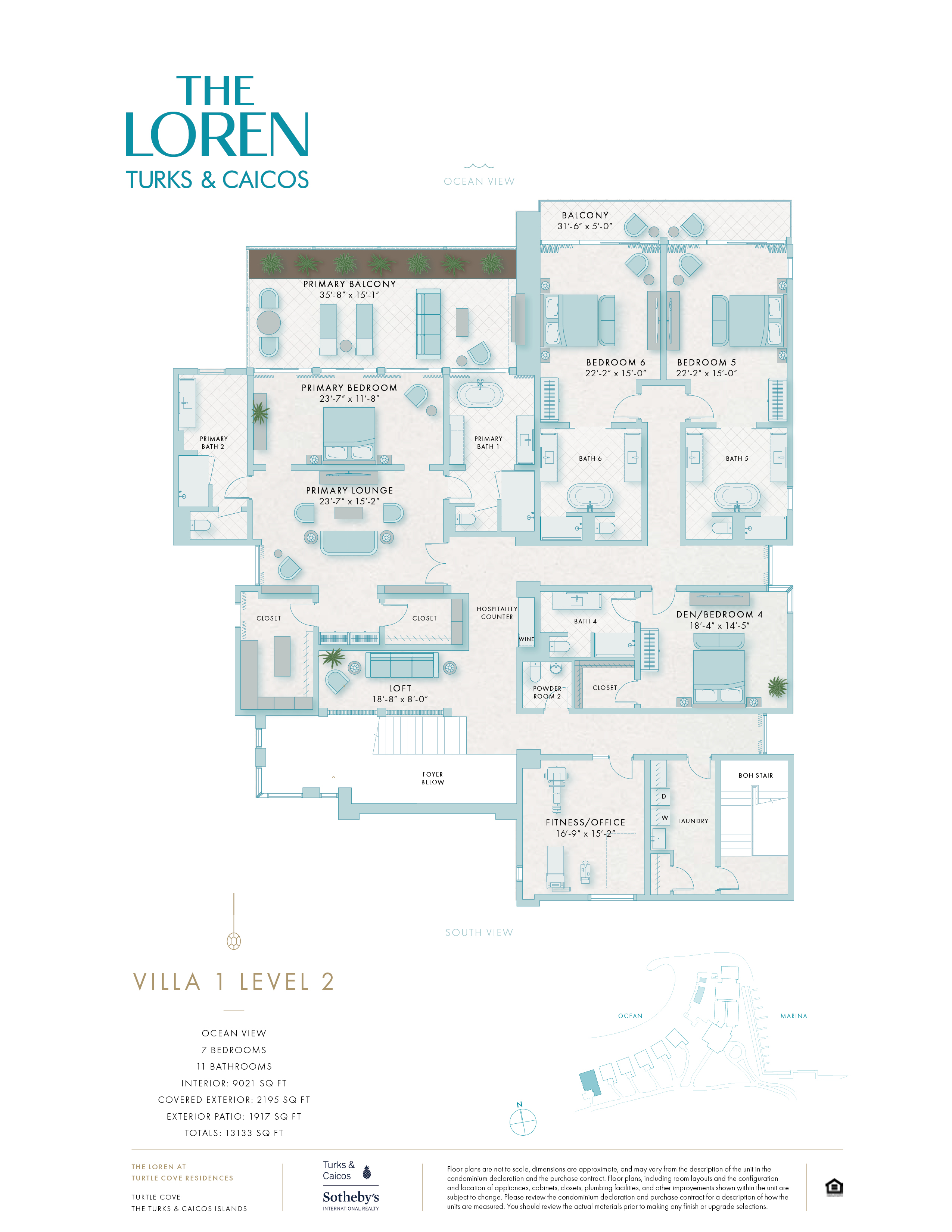 The Loren At Turtle Cove Villa 1