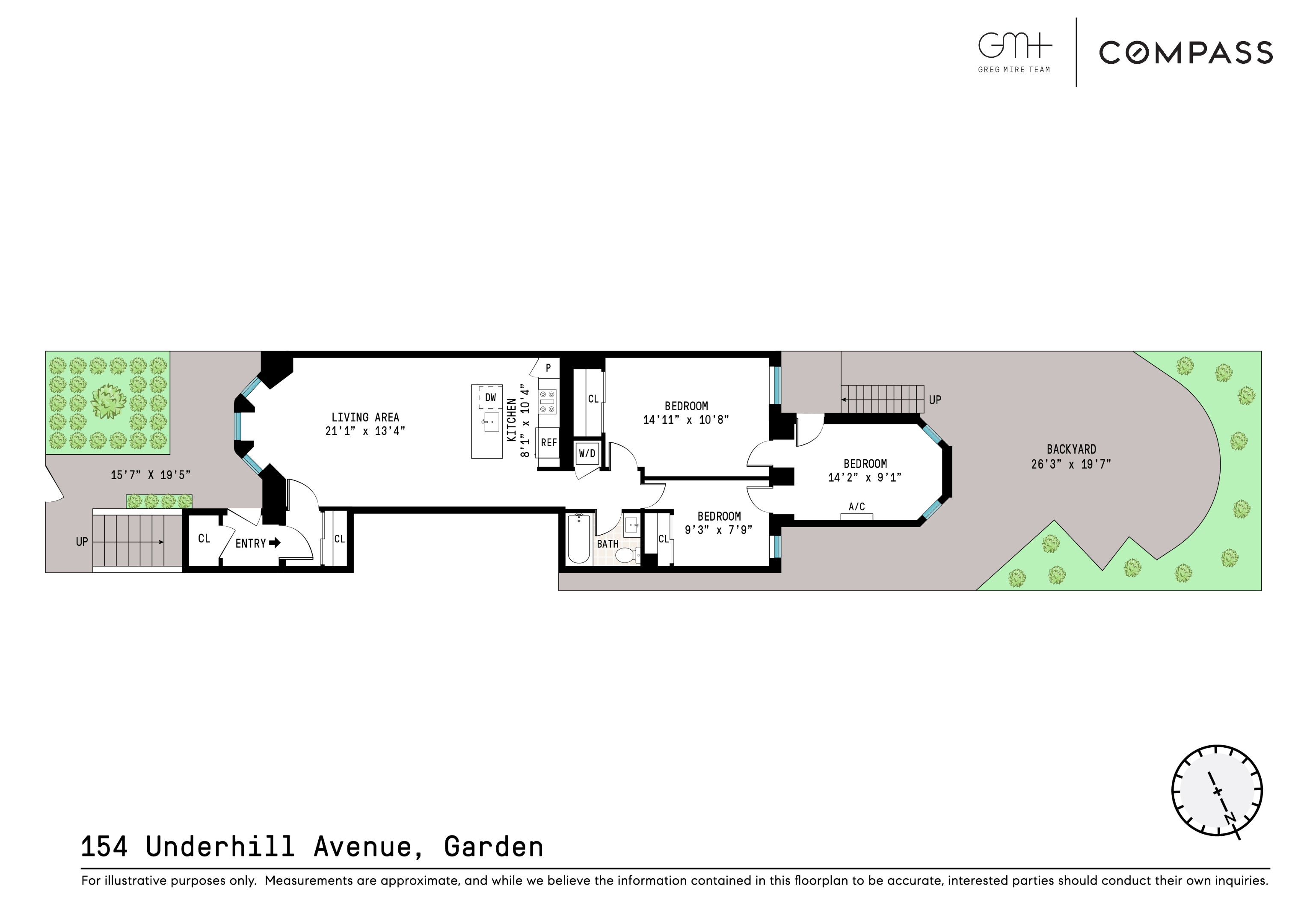 154 Underhill Avenue GARDEN
