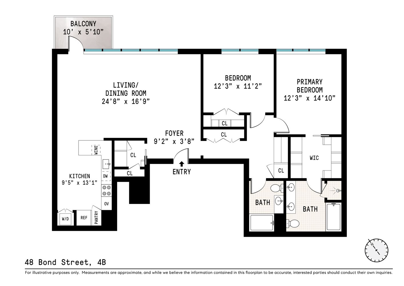 48 Bond Street 4B