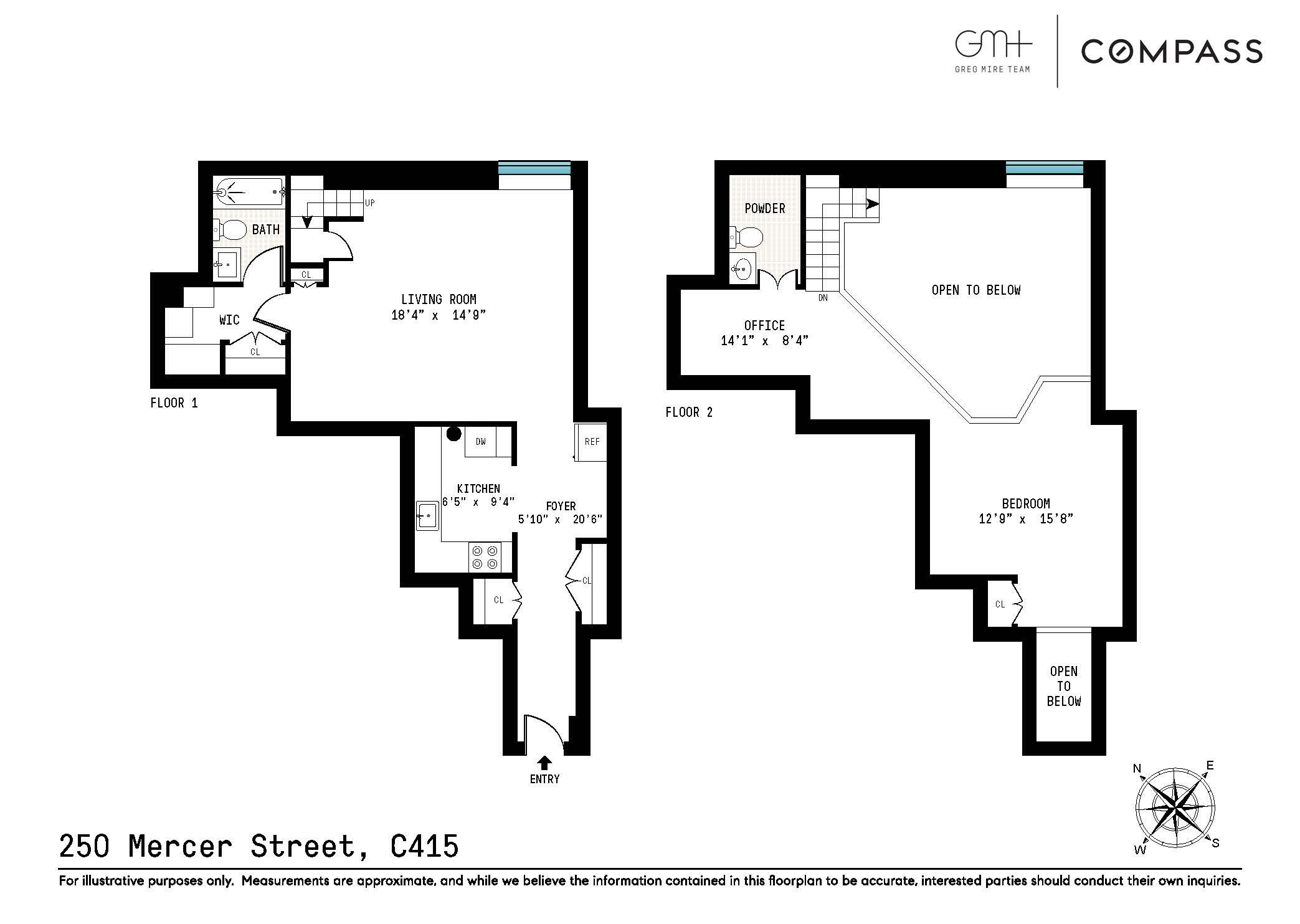 250 Mercer Street C415