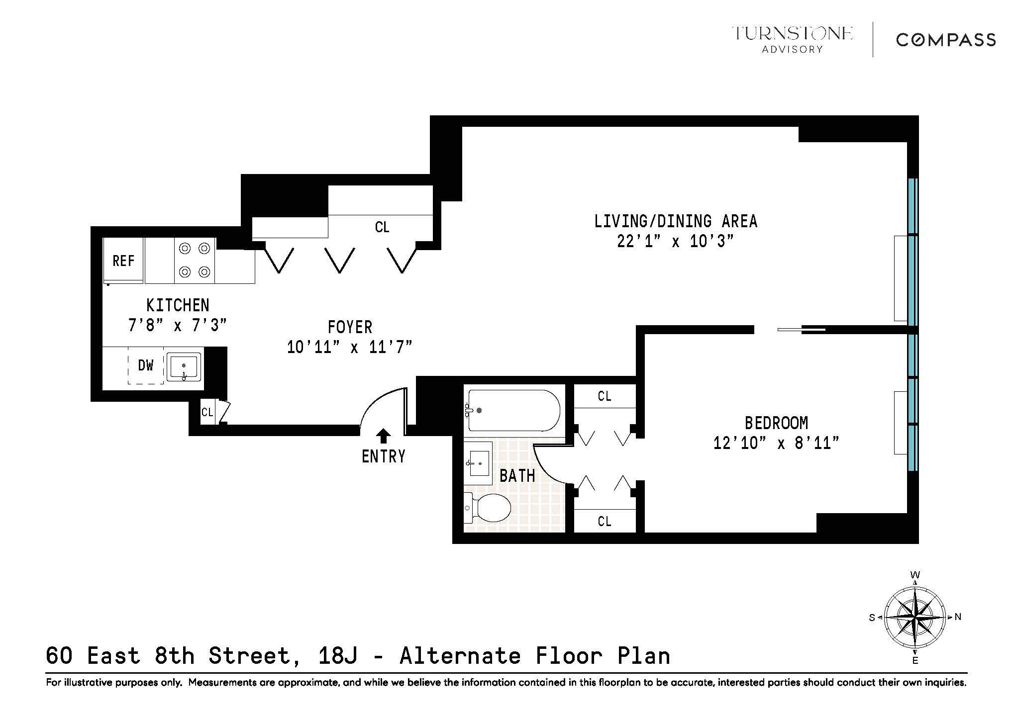 60 E 8th Street 18J