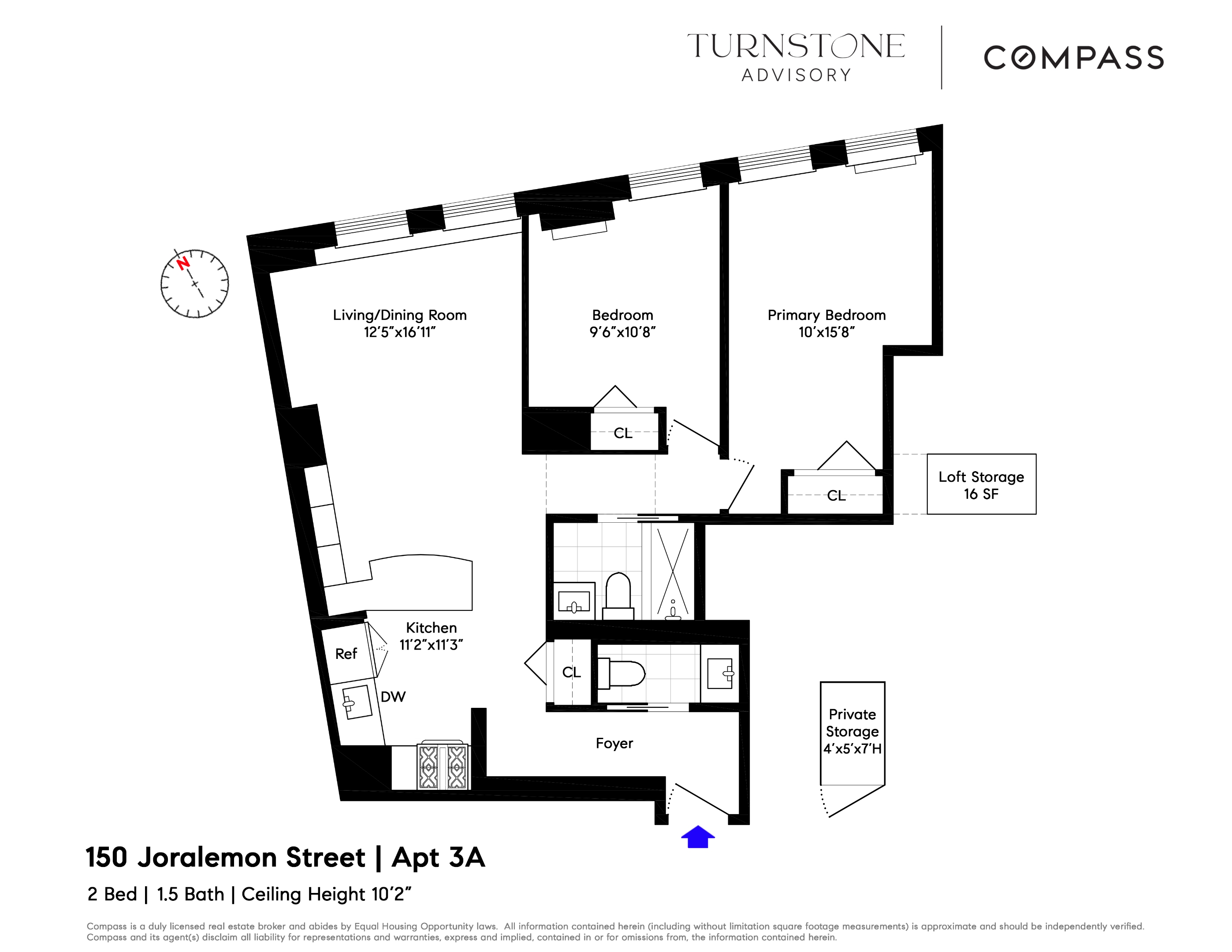 150 Joralemon Street 3A