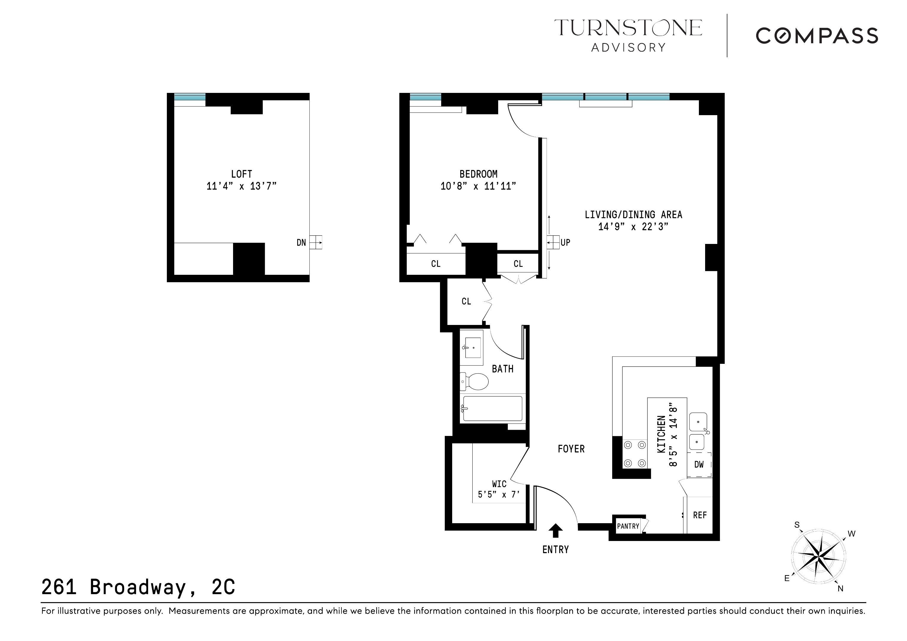 261 Broadway 2C