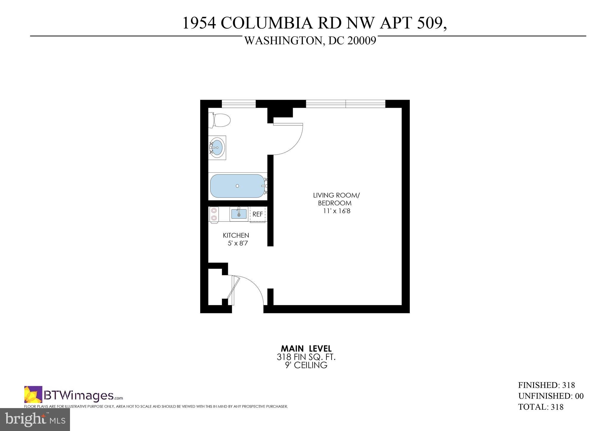 1954 Columbia ROAD NW Unit: 509
