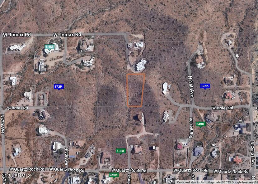 1.238 acres Phoenix 85085 --