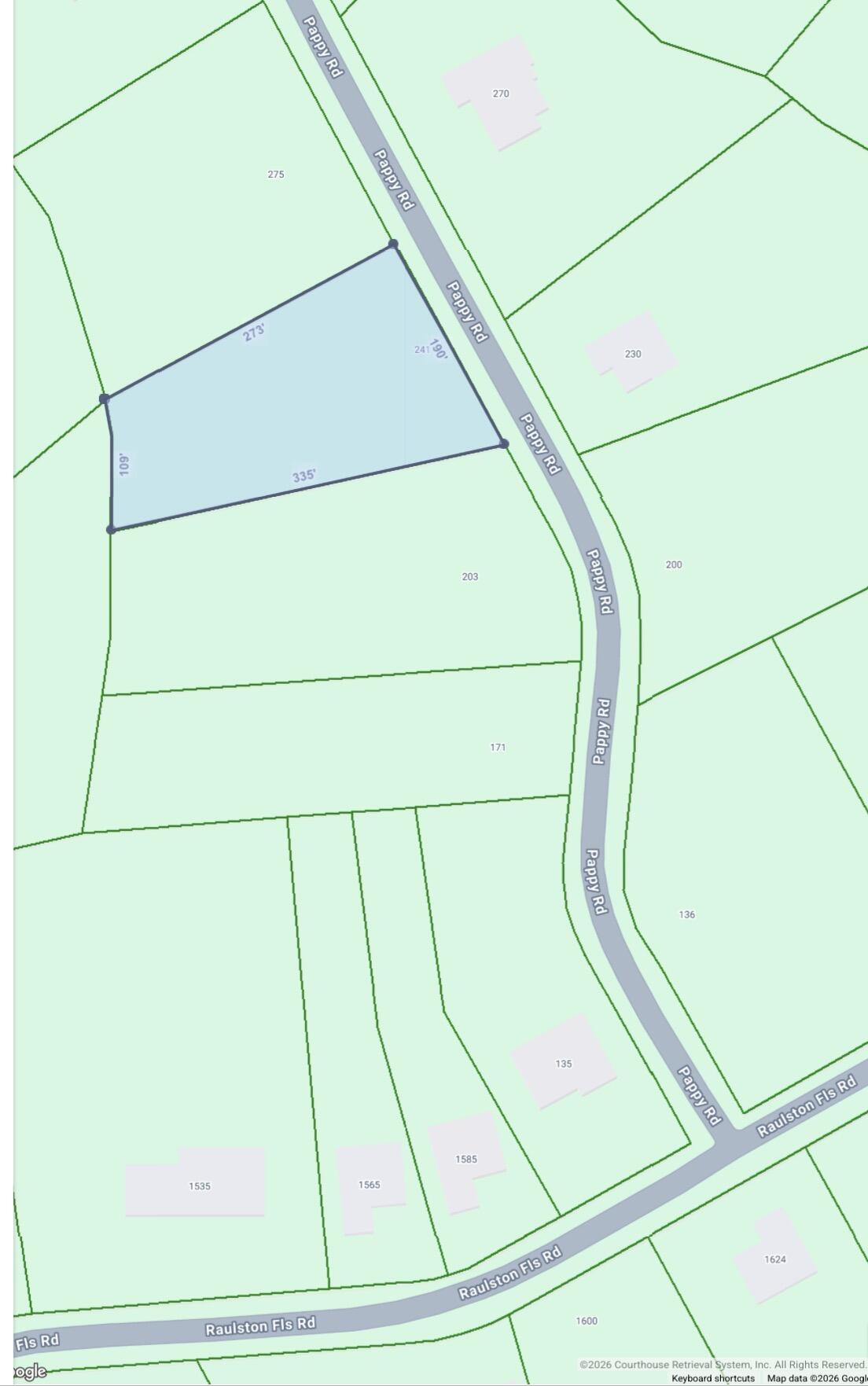 241 Pappy Road, 205