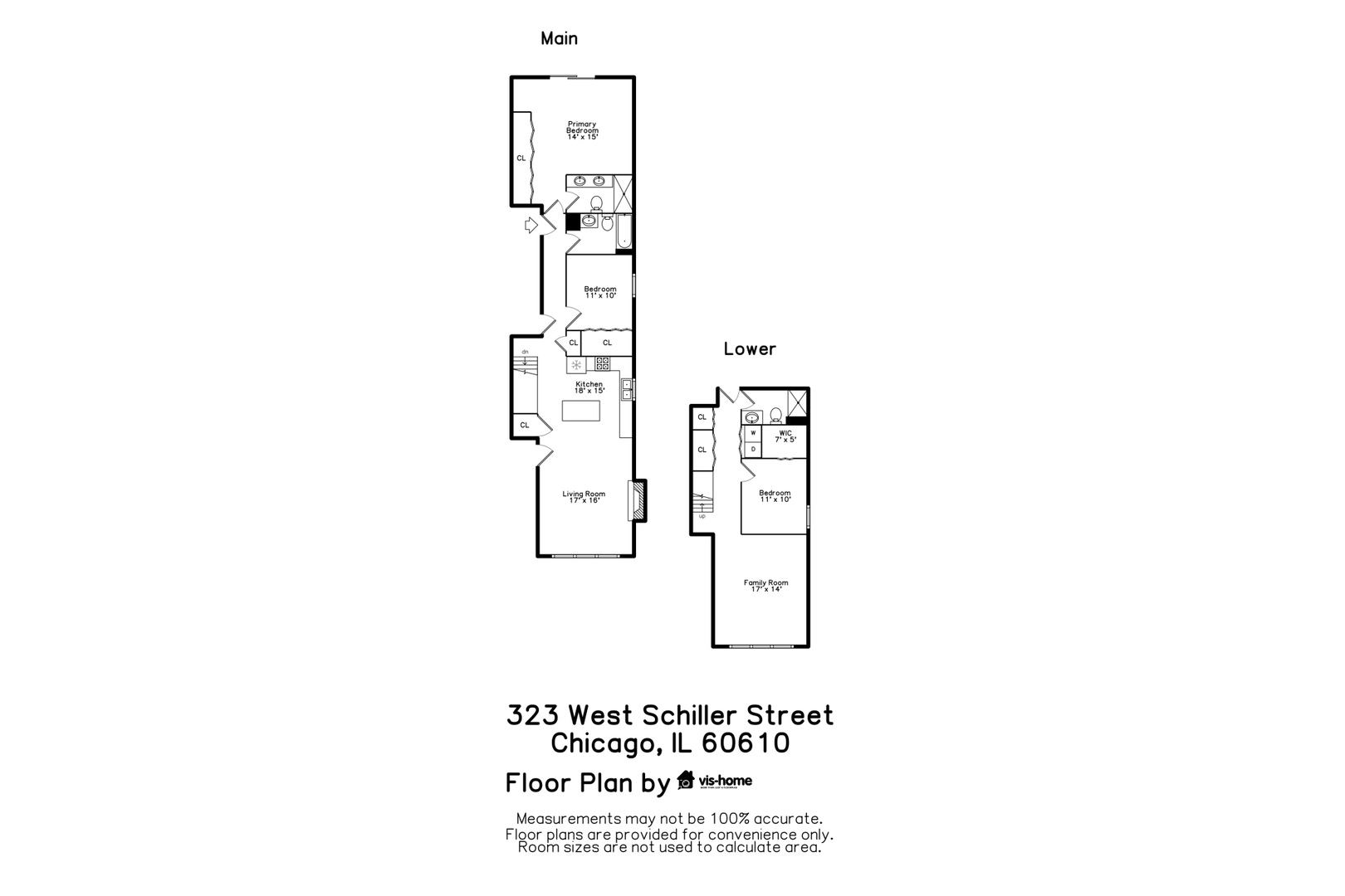323 W Schiller Street Unit: 1W
