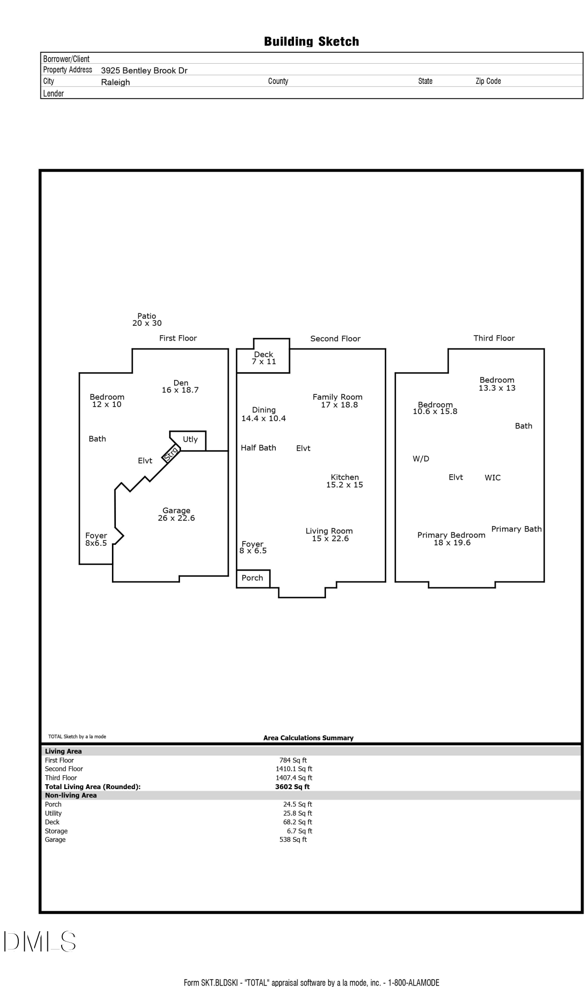 3925 Bentley Brook Drive