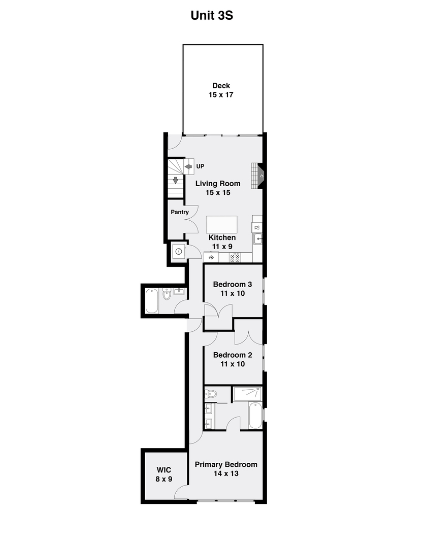 4119 N Ashland Avenue Unit: 3S