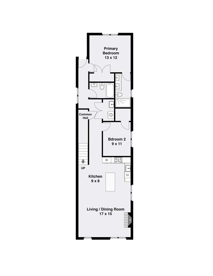 2417 W Walton Street Unit: 3