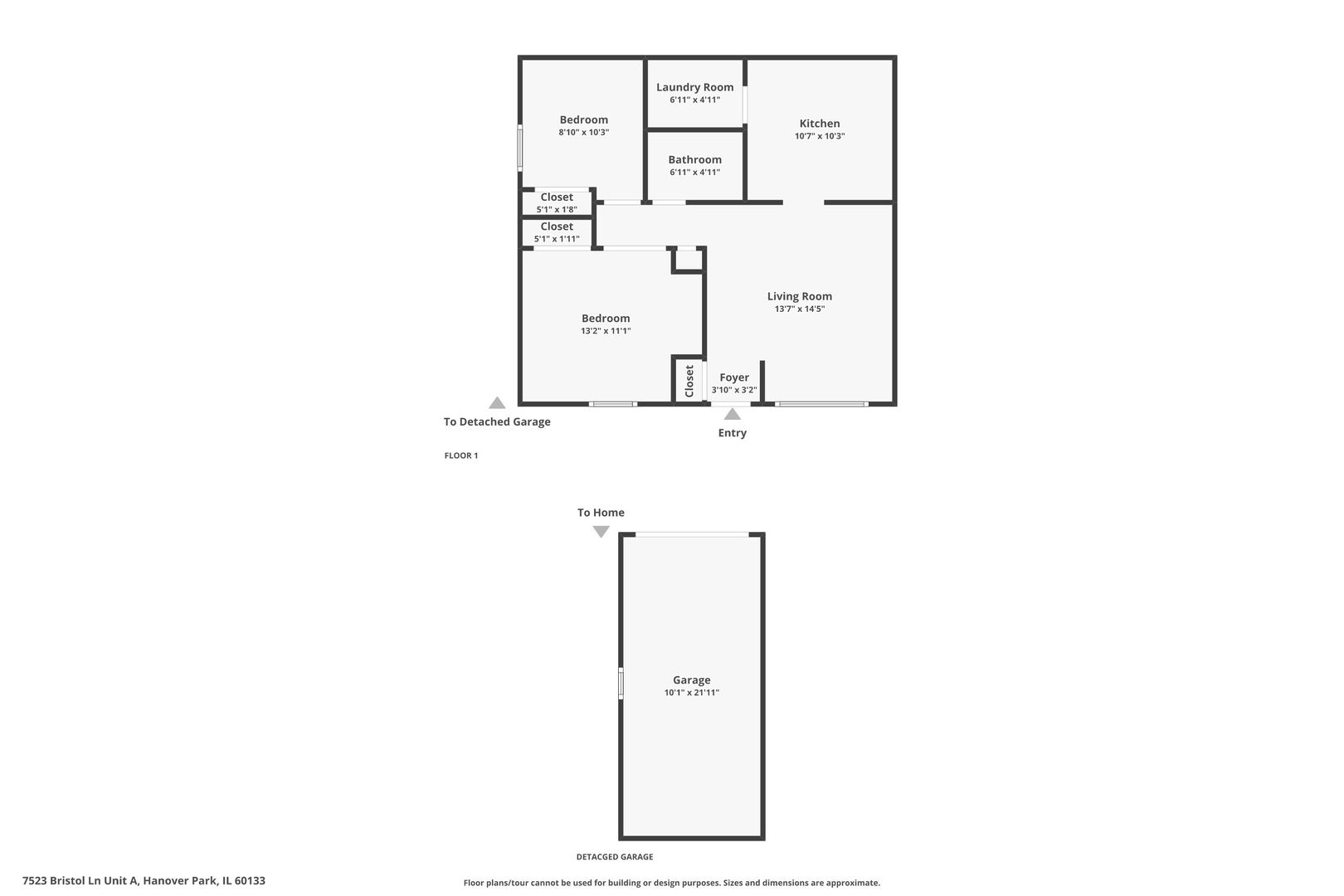 7523 Bristol Lane Unit: A