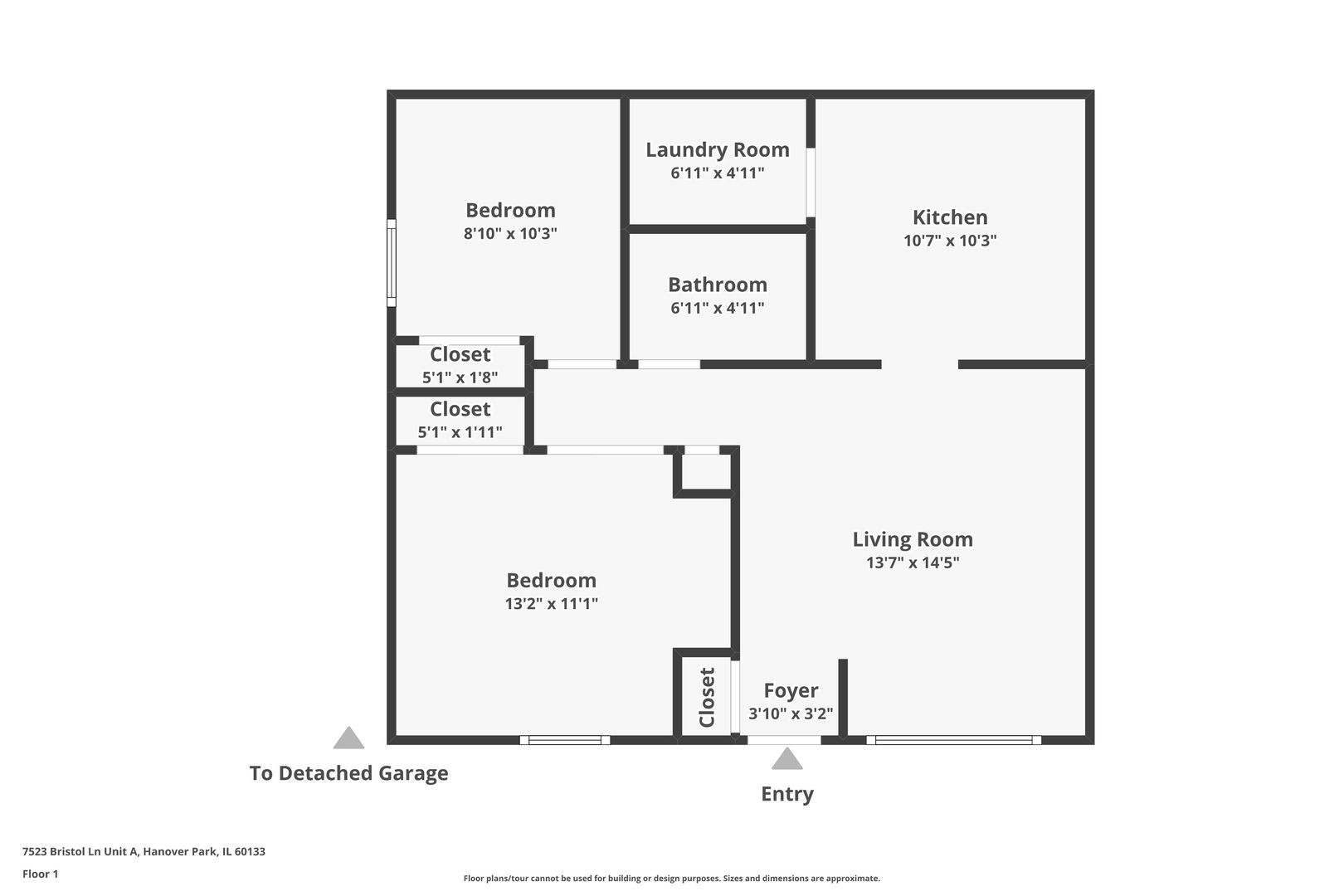 7523 Bristol Lane Unit: A