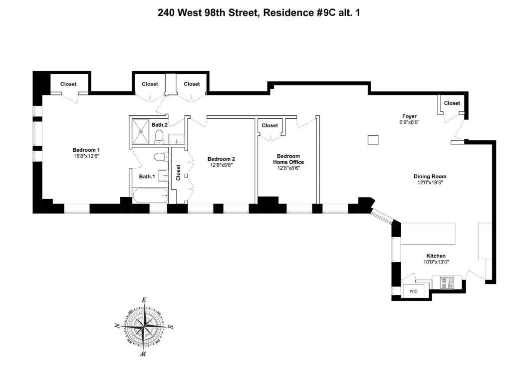 240 W 98th St 9C