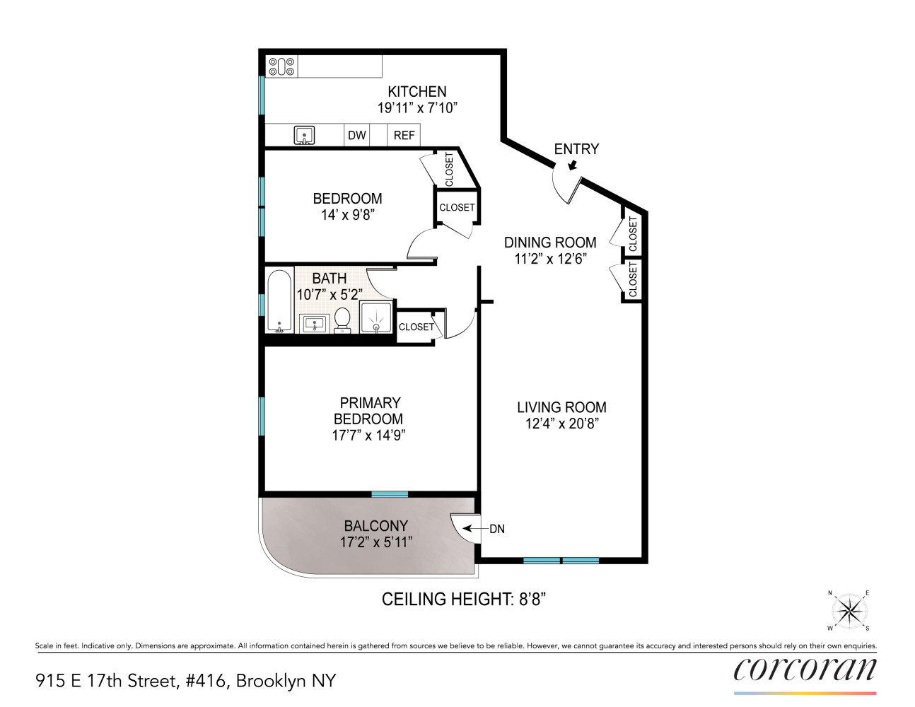 915 E 17TH Street 416