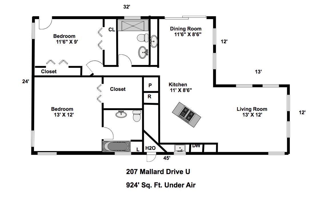 207 Mallard Drive U
