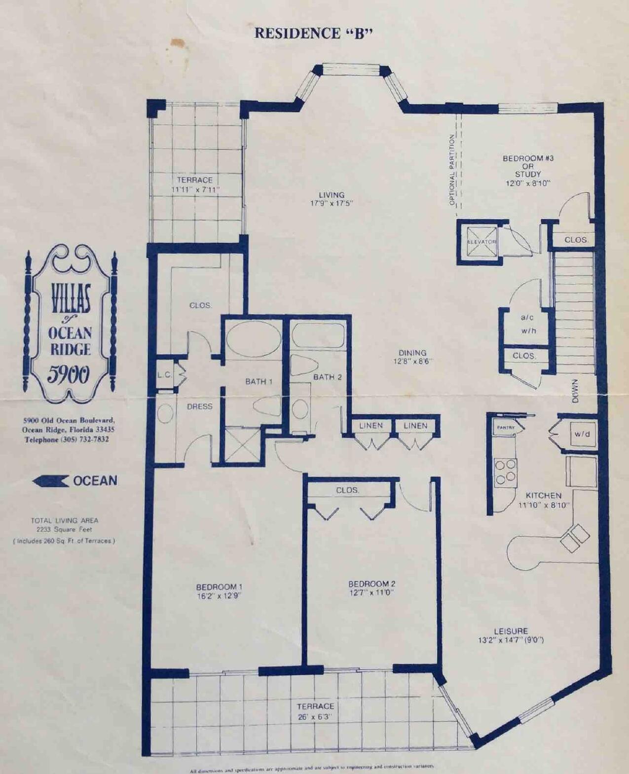 5900 Old Ocean Boulevard C6