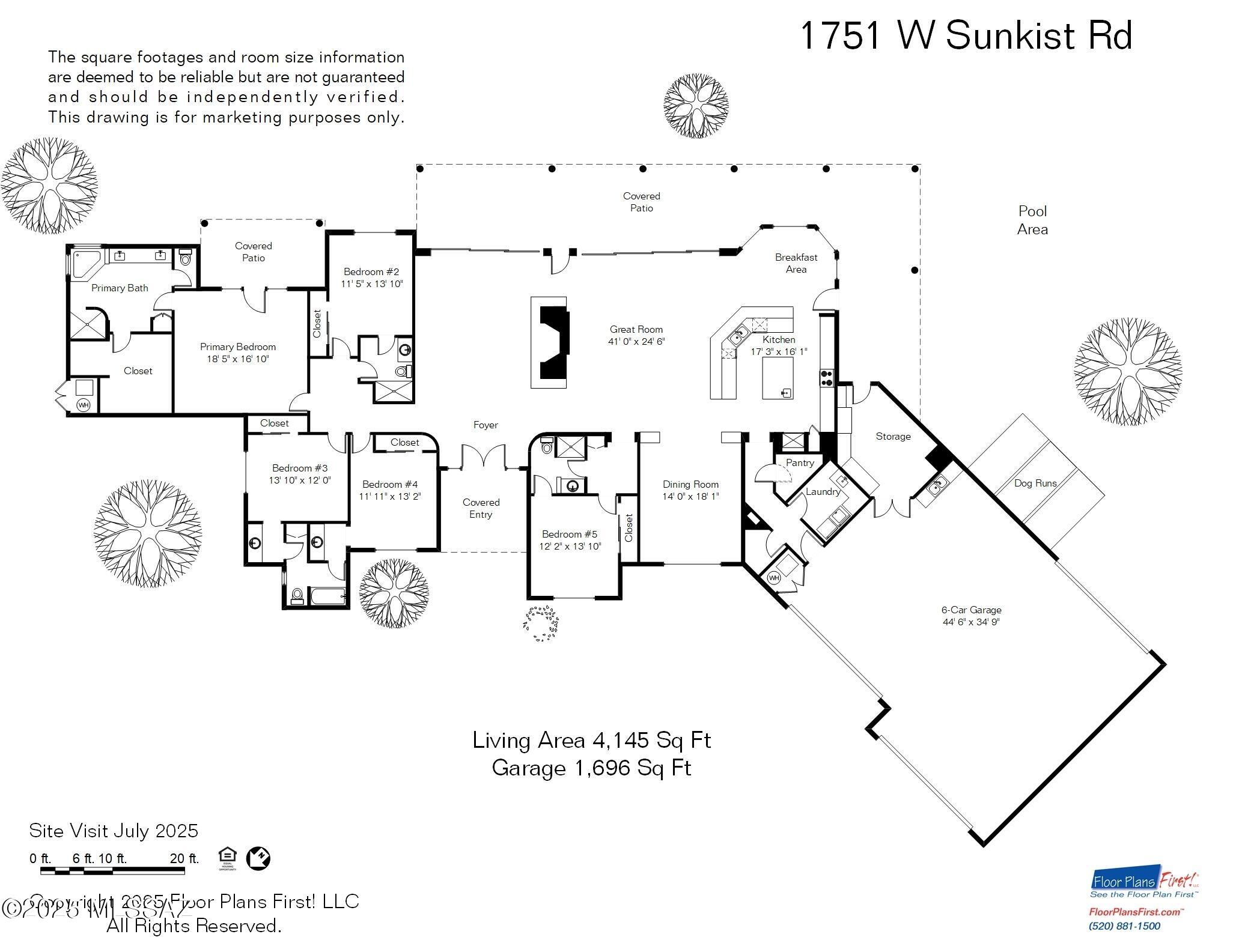 1751 W Sunkist Place